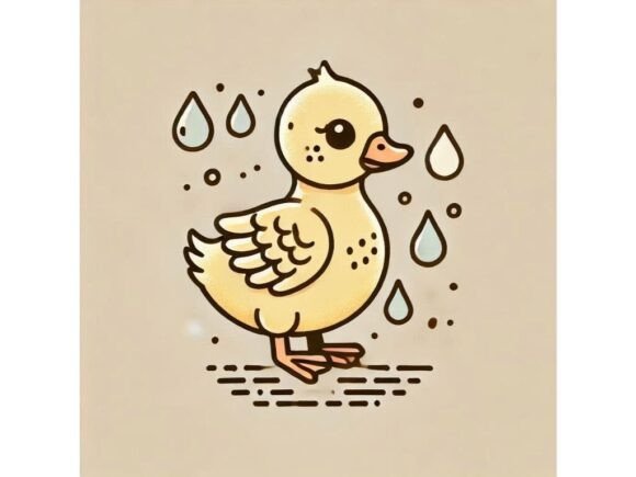 Captivating Audiences with the Baby Duckling with Decorative Water Drop