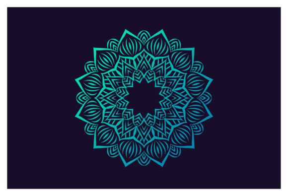 Decorative Hand Drawn Mandala Element: A Creative Design Asset