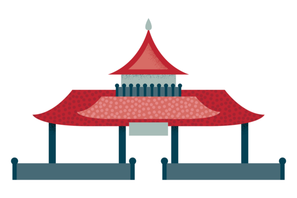 Exploring the Charm of Decorative Roof Asian Building Traditio