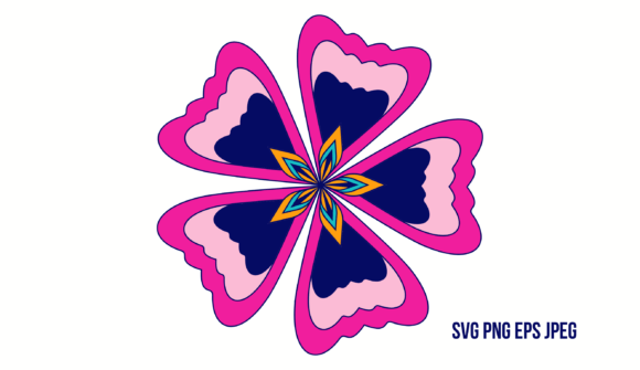 Pink Decorative Flower: Vibrant Patterns for Bold Design